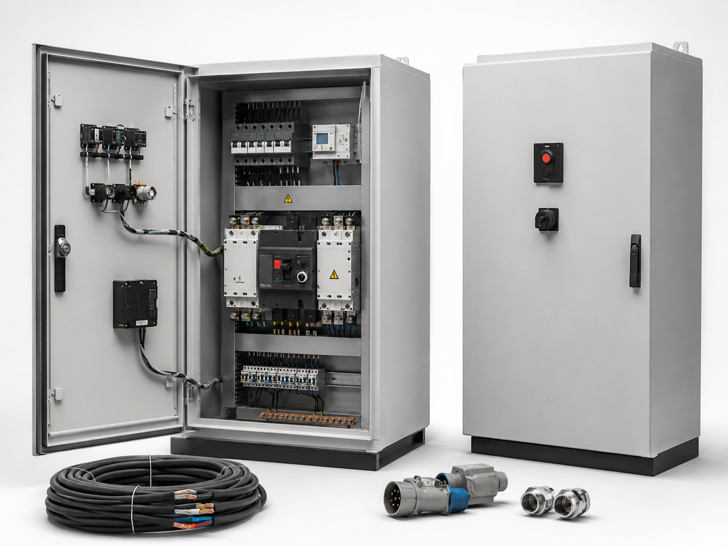 Gerador de Energia de 02 a 500 KVA com QTA