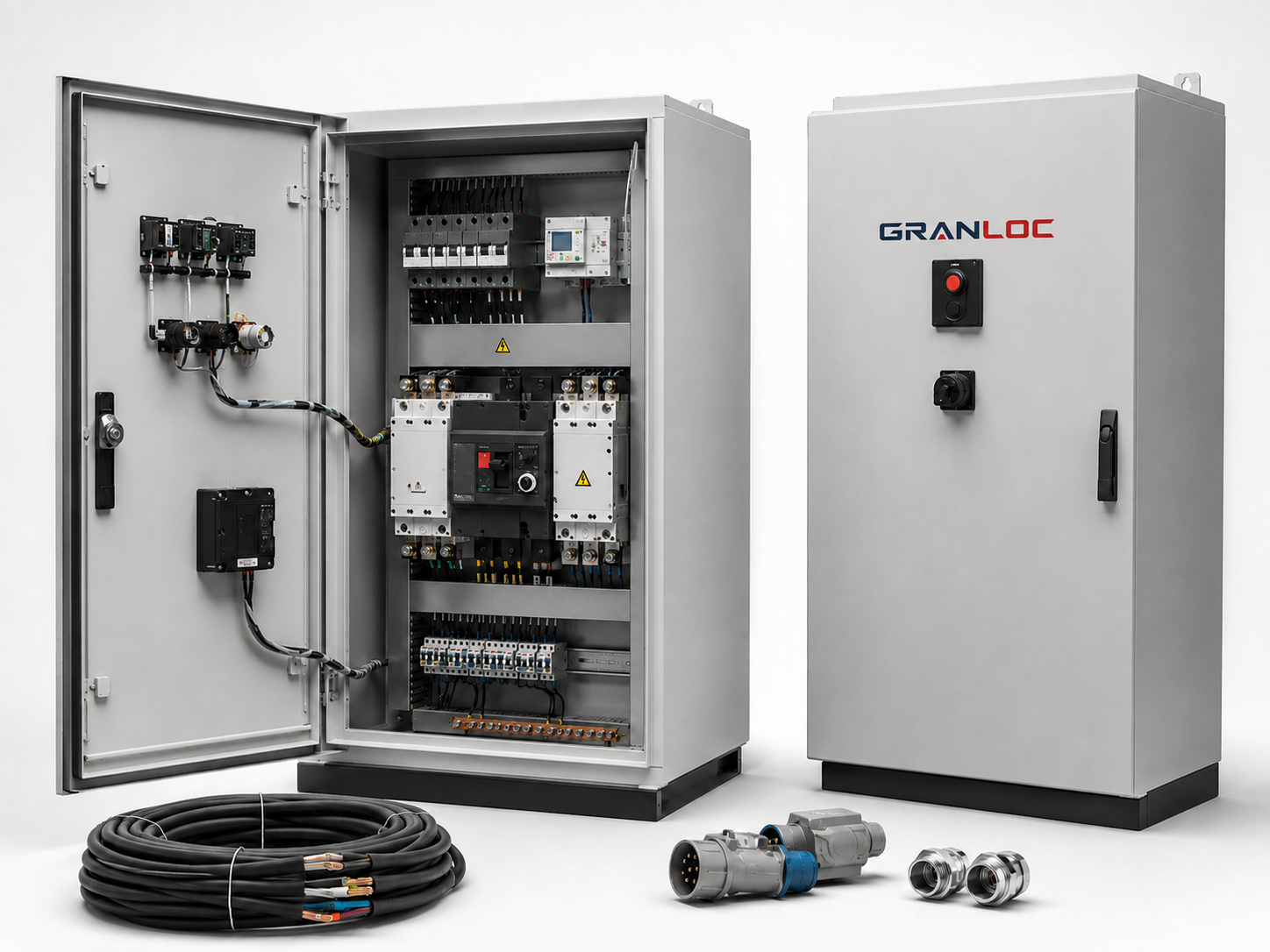 Gerador de Energia de 02 a 500 KVA com QTA
